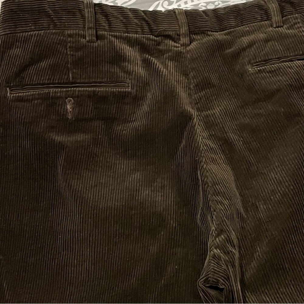 Polo Ralph Lauren Men’s Preston 36x32 (35x31) Corduroy Pants Brown Preppy - Picture 14 of 16